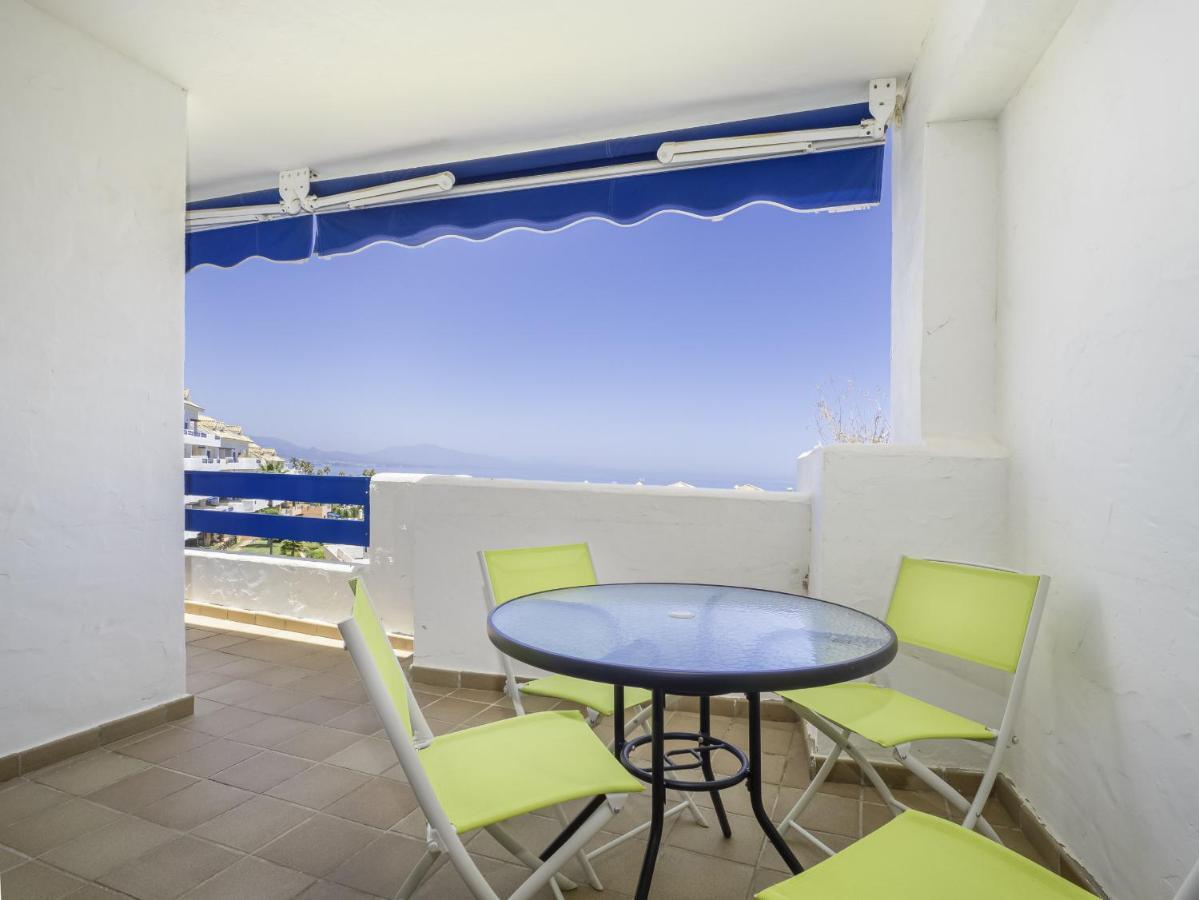 2307-Amazing 2Bedrooms Sea View Pool View Manilva Buitenkant foto